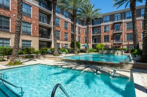 One Bedroom Apartments for Rent in Houston, TX - Pools with Tanning Shelves 
